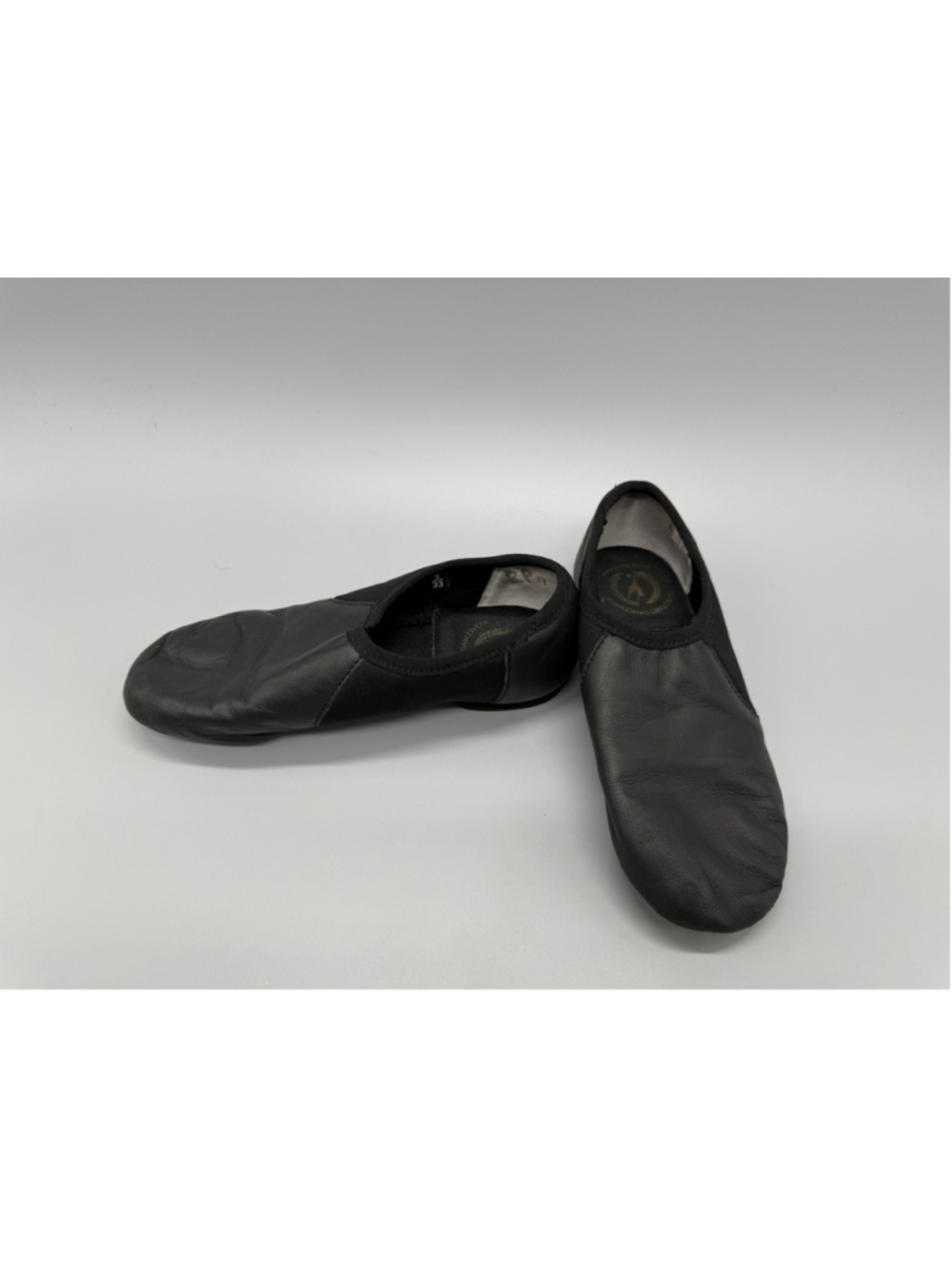 Eurotard Dancewear Leather Slip On Jazz Shoes Size 3 - Picture 2 of 11